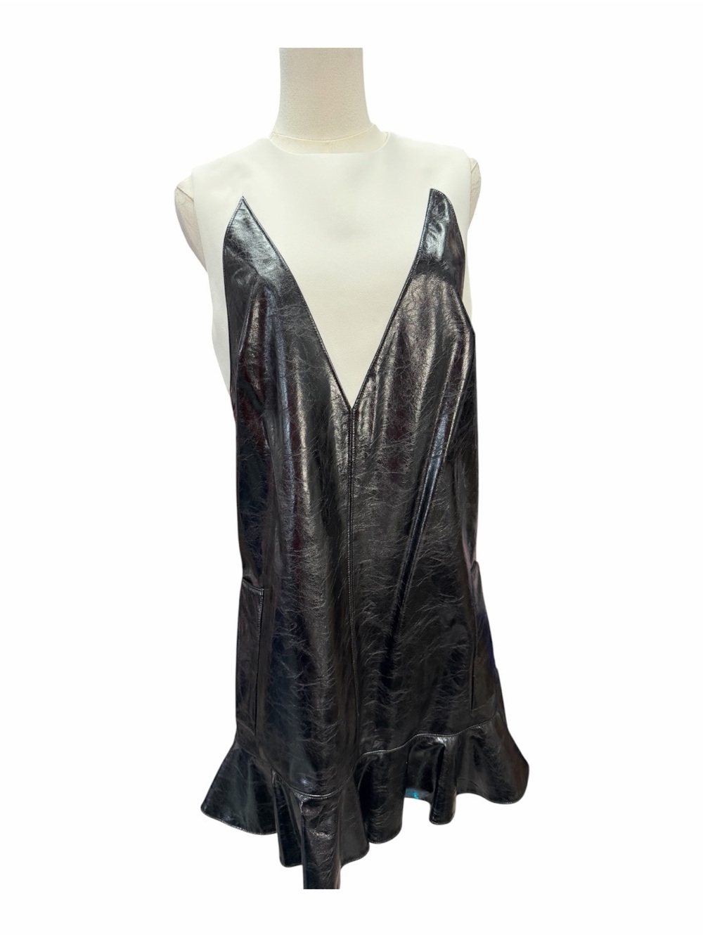 A14 Aknvas Vegan Mini Dress Size 8